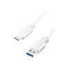 USB-Kabel LogiLink CU0174 USB 3.2 Gen 1 1m USB A USB C Weiß