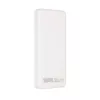 Powerbank Extralink EPB-078W 10000 mAh Weiß, USB-C, 10 W Ausgang, lädt bis zu 2 Geräte