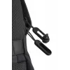 Freizeitrucksack XDDESIGN Bobby Soft mit 15,6-Zoll-Notebookfach, 16 l, PET, schwarz