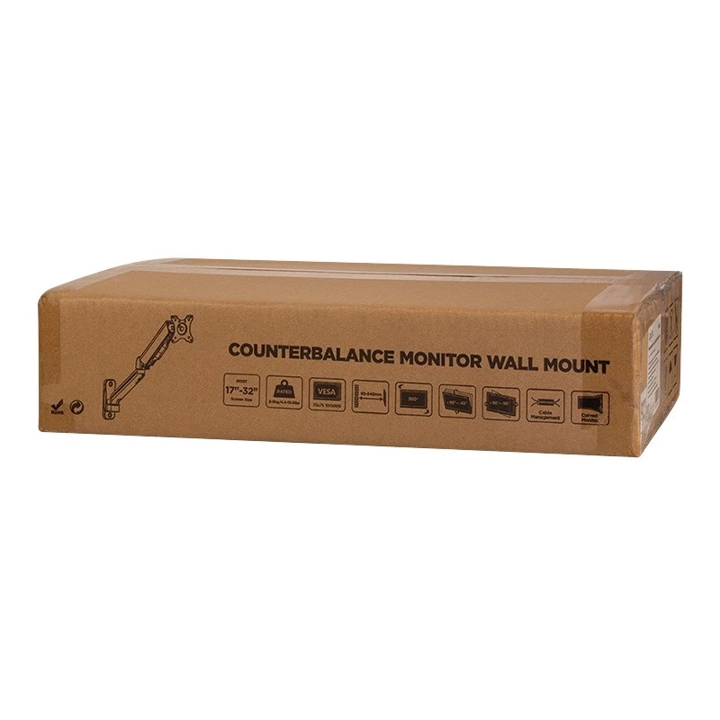 Monitorhalterung LogiLink BP0145 32 Zoll Wand Schwarz