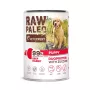 Nassfutter für Hunde VETEXPERT RAW PALEO Duoprotein Rind & Kaninchen Welpe 400 g, junior, getreidefrei, glutenfrei