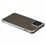 Soft case Devia für iPhone 12 Pro Max — stoßfestes Glitzer-Silber