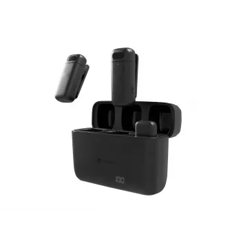 NATEC Hopper Black Lavalier-/Ansteckmikrofon