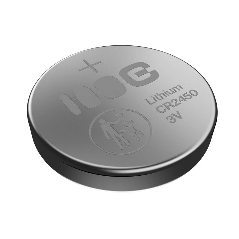 Knopfzelle Grün Cell CR2450 3V – Lithium, 5er-Pack
