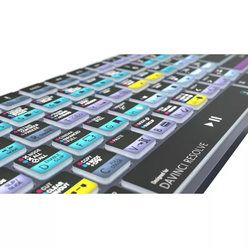 Logickeyboard LKB-RESB-TM-UK Office Bluetooth QWERTY Tastatur Grau Titanium