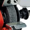 Tisch-Schleifmaschine TC-XG 75 Kit (Rot/Schwarz, 150 Watt, umfangreiches Zubehörset für Polier- und Schleifarbeiten)