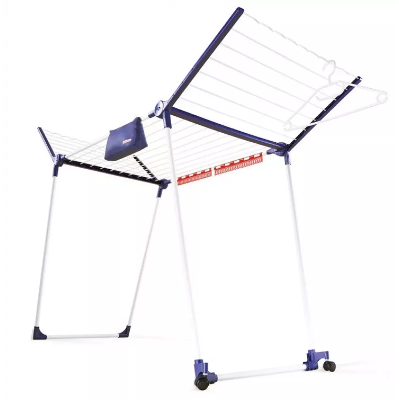 Stand-Wäschetrockner Leifheit Pegasus 200 — blau/weiß