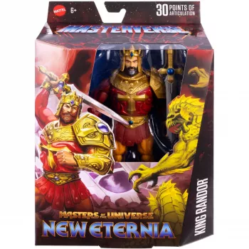 Actionfigur MATTEL Masterverse King Randor JBP79 — sammelbare, bewegliche Figur