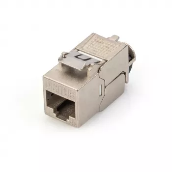 Keystone-Modul Digitus Cat. 6A geschirmt Set mit intelligentem Kabelmanager 24 Stück