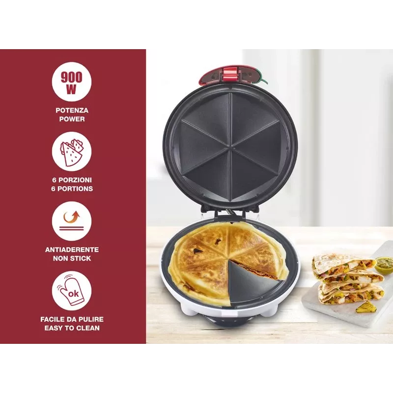 Beper Party Line P101CUD600 600W elektrischer Grill — Party Line Serie, 600 W Leistung