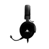 Gaming-Headset White Shark GH-2540 Elephant Schwarz mit RGB-Beleuchtung und abnehmbarem Mikrofon