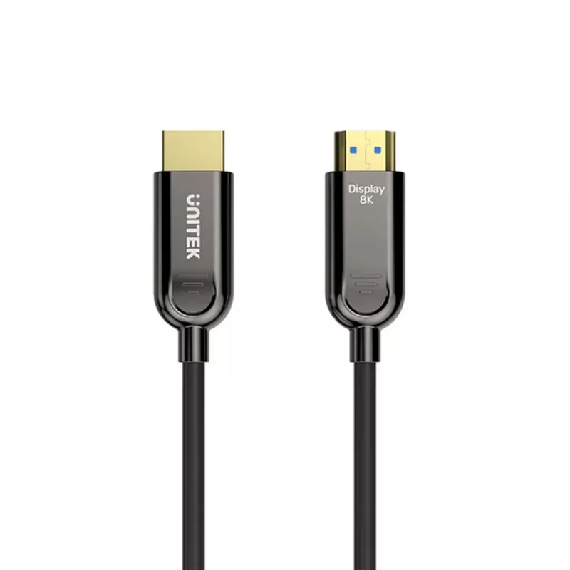 HDMI-Kabel UNITEK C11085GY01-10M 10m 2.1 48 Gbit/s Schwarz