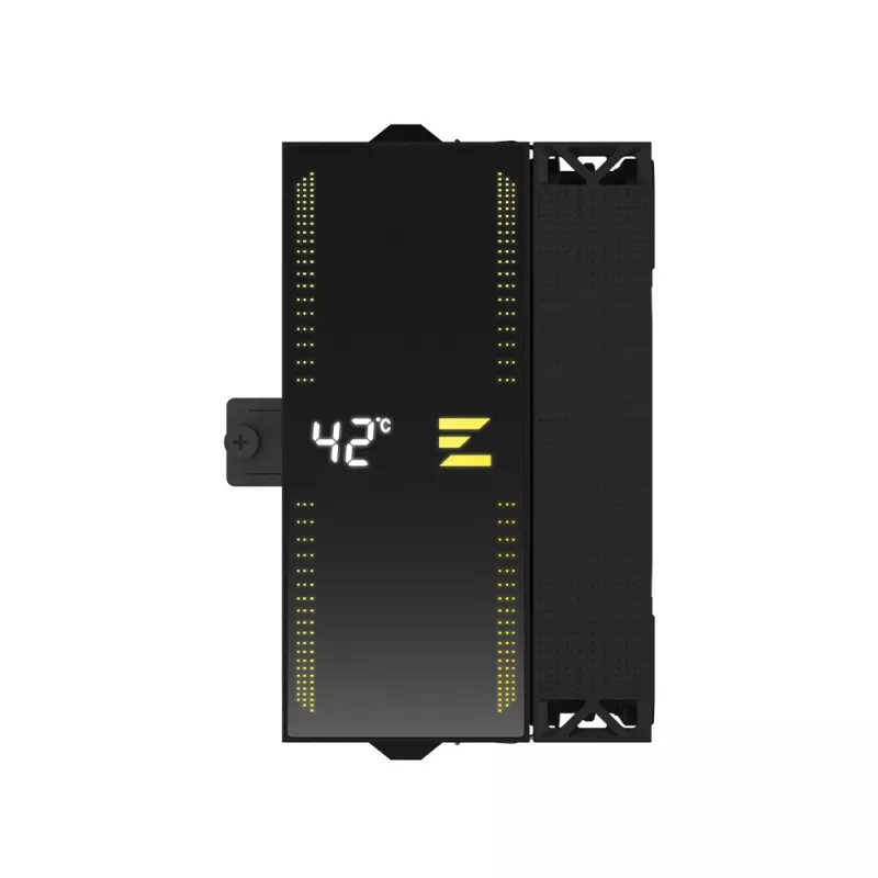 Zalman Raffreddatore per Processore CNPS13X DS, CPU-Kühler, Schwarz