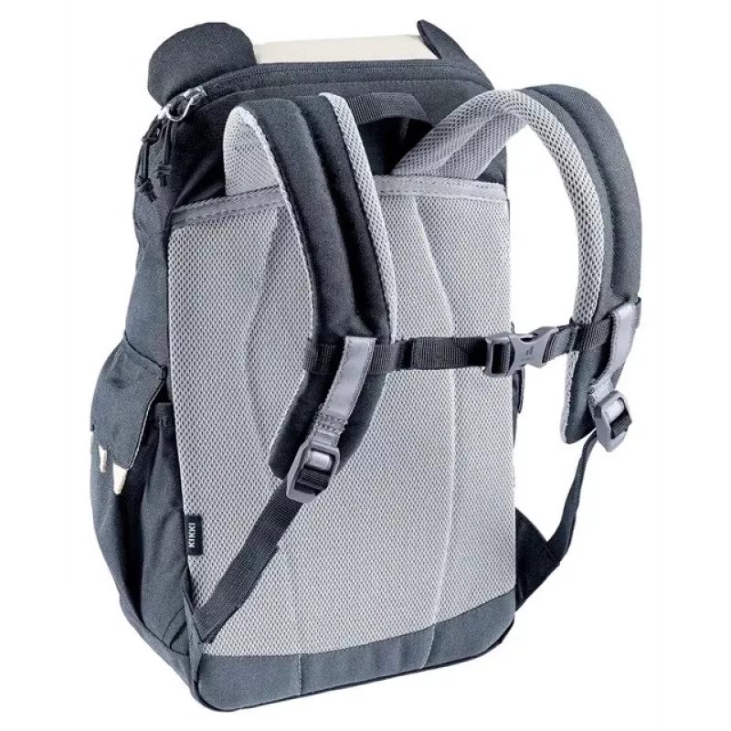Kompakter Tagesrucksack DEUTER Kikki — Polyester 8 L, 350×200×170 mm, 310 g, Schwarz/Weiß
