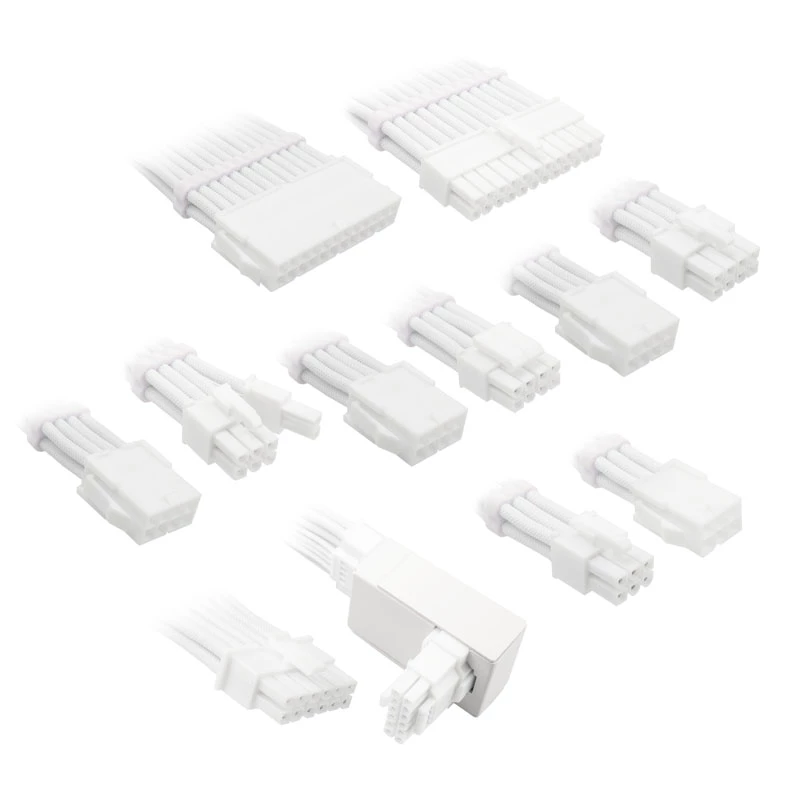 Kabelverlängerungsset Kolink Core Pro COREPRO-EK-12VT1-WHT 12V 2x6-Pin weiß