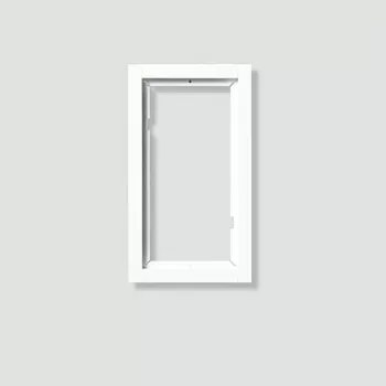 Siedle KR 611-2/1-0 SM - Rahmen - Silber - Siedle - Aluminium - Aufputz - 131 mm (200016831-00)