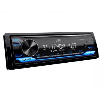 Autoradio JVC KDX-382BT mit Bluetooth und USB — Single DIN, AUX-Eingang, FM-Tuner