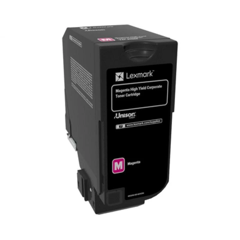 Lexmark 74C2HME Toner-Kit Magenta Return Program Corporate. 12K Seiten