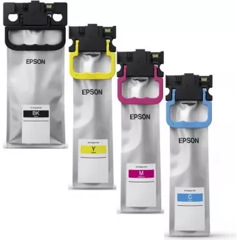 Epson T01C XL Tintenpatronen-Multipack, Cyan/Magenta/Gelb/Schwarz