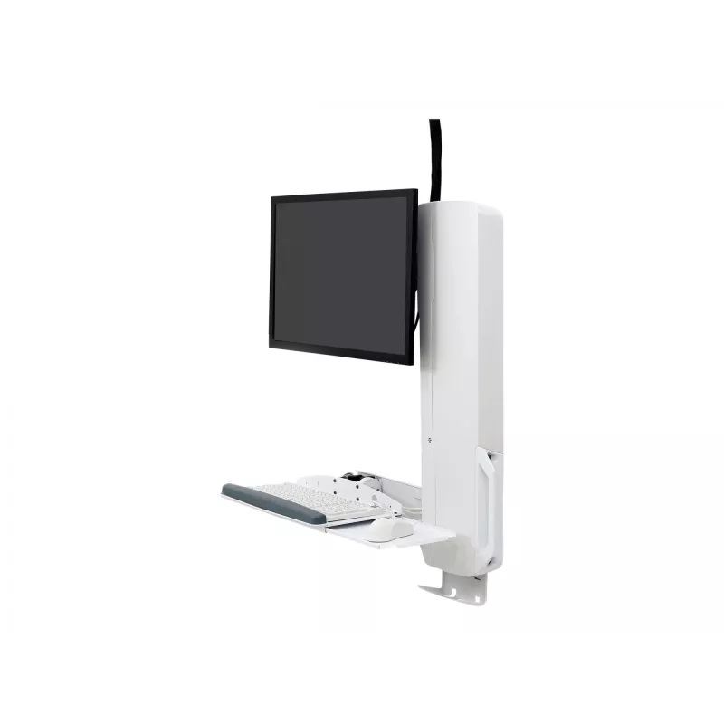 Monitorhalterung Ergotron 61-081-062 61 cm (24 Zoll) Wand Weiß