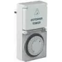 Analoge Zeitschaltuhr AS Schwabe 24031 — 3500 W, IP44 wetterfeste mechanische Zeitschaltuhr
