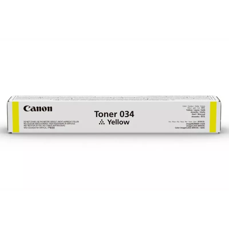 Canon 034 Tonerkartusche 1 Stück Original Gelb