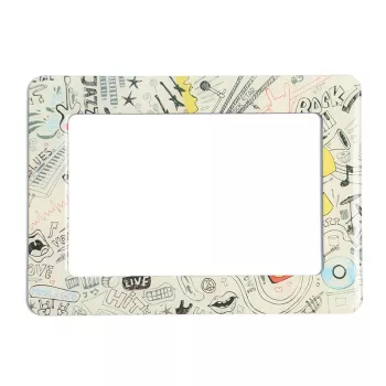 Magnetic Frame Kit Kodak 3510669 mit 5 Blättern – magnetische Bilderrahmen zur Präsentation