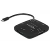 Kartenleser DeLOCK 65529 USB 2.0 Schwarz