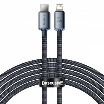 Baseus CAJY000301 Mobiltelefonkabel Grau 2 m USB-C Lightning