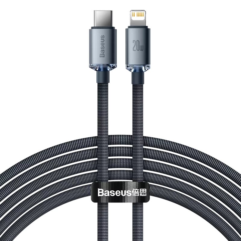 Baseus CAJY000301 Mobiltelefonkabel Grau 2 m USB-C Lightning