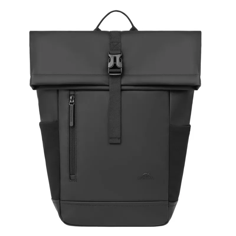 Rucksack Rivacase 7826 Eden 14 ECO schwarz Rolltop für 14-Zoll-Laptops