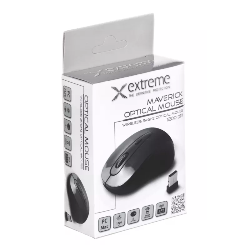 Extreme XM104K Maus USB Typ-A Optisch 1000 DPI Rechtshändig