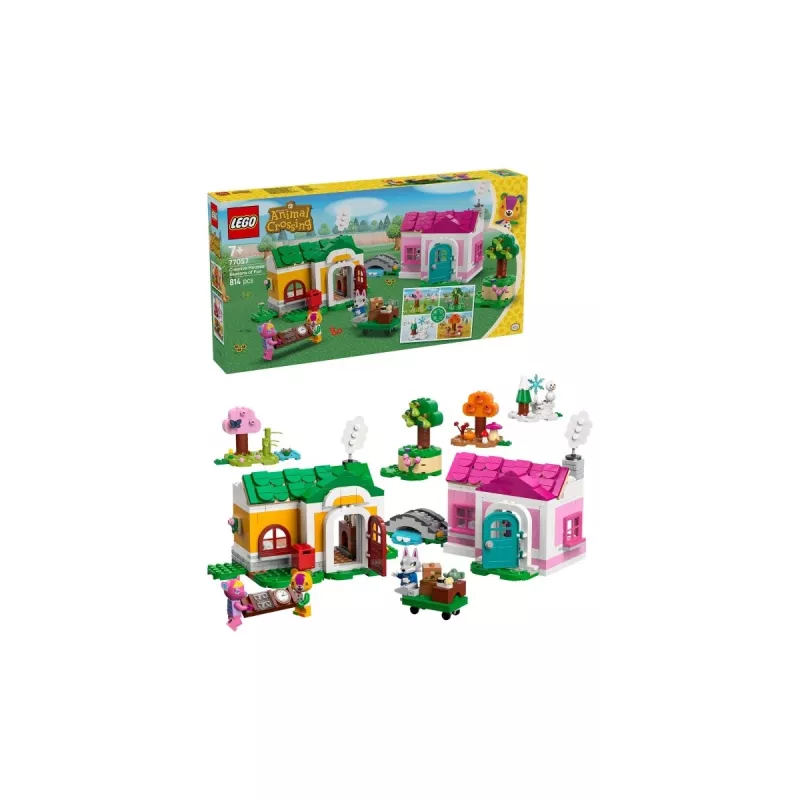 Konstruktionsspielzeug LEGO 77057 Animal Crossing Kreative Häuser Jahreszeiten voller Spaß Set