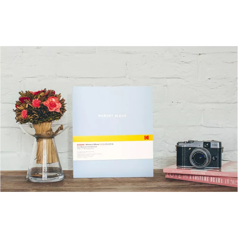 Kodak Memorry Album/20 Seiten 235*270 Blaues Leinen