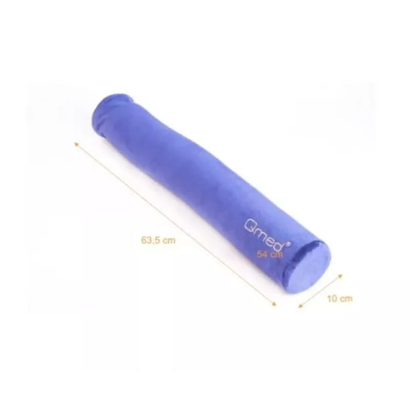 Ergonomisches Multifunktionskissen MDH FLEX PILLOW DRQE3F1CDXUXP — Rollenform, 635 mm Länge, 100 mm Durchmesser, violett, Polypropylen mit Veloursbezug