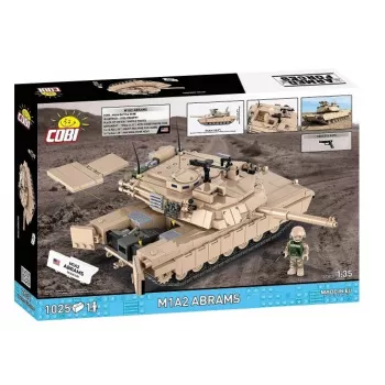 Konstruktionsset-Bausteine Cobi M1A2 Abrams 1025 Teile Modell COBI-2632