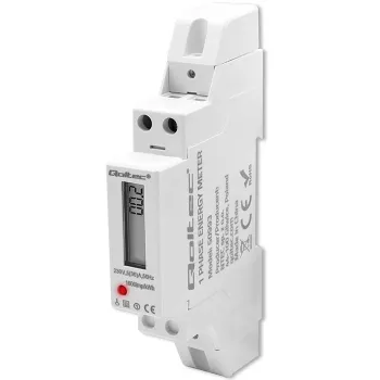 Einphasiger elektronischer Zähler QOLTEC 50993 230V 30A