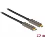 USB-Kabel DeLOCK 84122 20m USB 3.2 Gen 1 USB C Schwarz