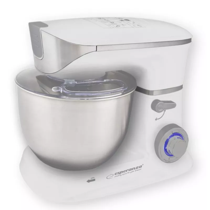 Food Processor Esperanza EKM025 1000 W 5 L Edelstahl Weiß