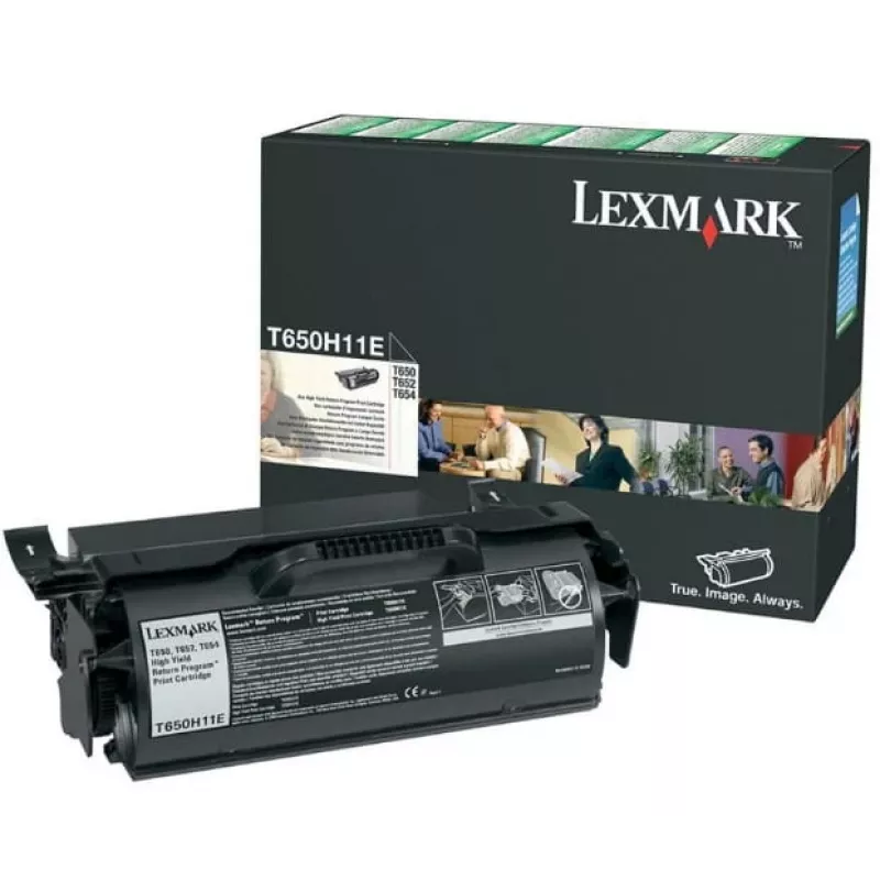 Toner Lexmark T650H11E XL Schwarz 30000 Seiten