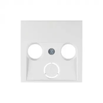 Wandplatte / Schalterabdeckung berker 12038989, weiß, Thermoplast, 10er-Pack