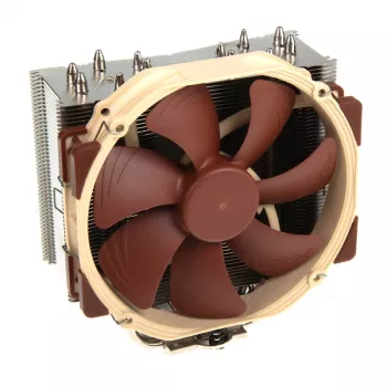 Noctua NH-U14S Computer-Kühlkomponente Prozessor-Kühler 12 cm Braun, Edelstahl