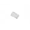 LANBERG RJ-45 Kabelverbinder PLU-5000, U/UTP (UTP) Schirmung, transluzent weiß, 100er-Pack