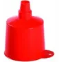 Trichter IWH 3043, Polyethylen, Durchmesser 115 mm, orange