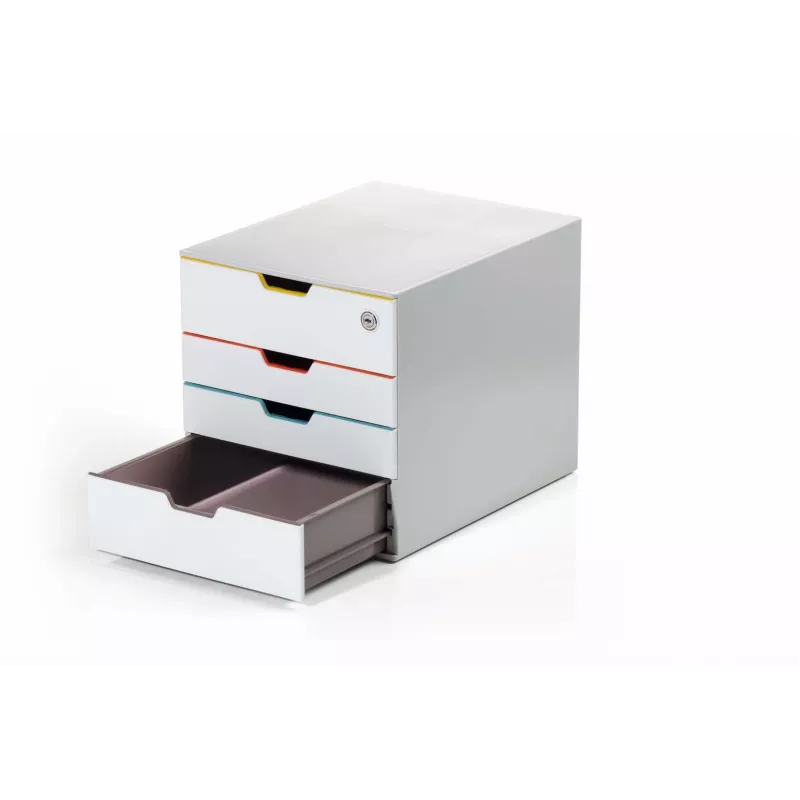 Durable VARICOLOR MIX 4 SAFE Grau Kunststoff 4 Schubladen