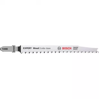 Bosch T 308 B Stichsägeblatt aus Kohlenstoffstahl (HCS) 25 Stück
