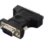 Renkforce RF-6667626 DVI-VGA-Adapter [1x DVI-Buchse 24+. - 1x VGA-Stecker] Schwarz - Digital/Anzeige/Video (RF-6667626)