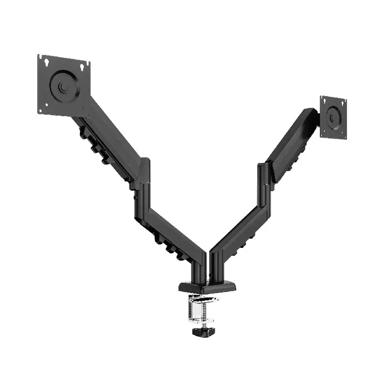 Schreibtisch-Doppelarm-Monitorhalterung TRACER TRAUCH47660 — verstellbare Metallarme, max. 18 kg, VESA bis 100×100, für 13 Zoll–32 Zoll Bildschirme