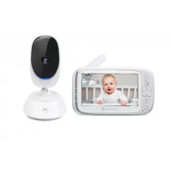 Video-Babyphone MOTOROLA VM75 mit 5,0-Zoll-Bildschirm und Nachtsicht