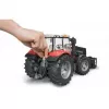 Spielzeugtraktor BRUDER Massey Ferguson 7624 mit Frontlader, rot, für Kinder ab 3 Jahren